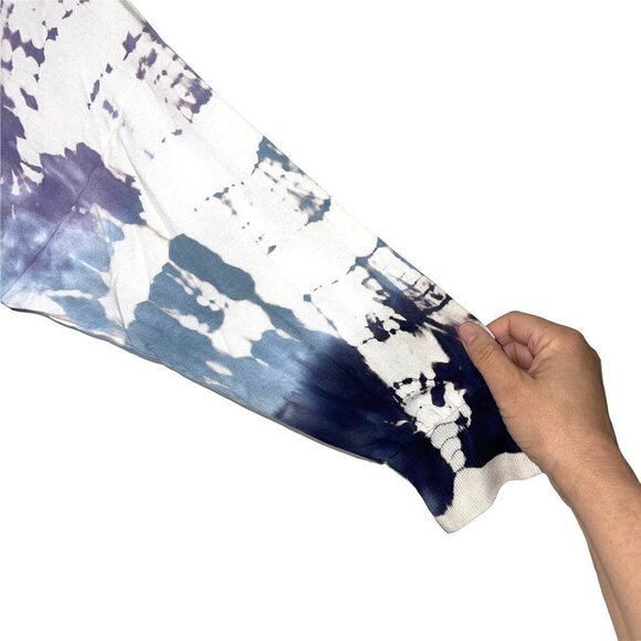 Young Fabulous & Broke Tie Dye Top Womens Size Medium M Rayon Spandex Dolman - Picture 8 of 9